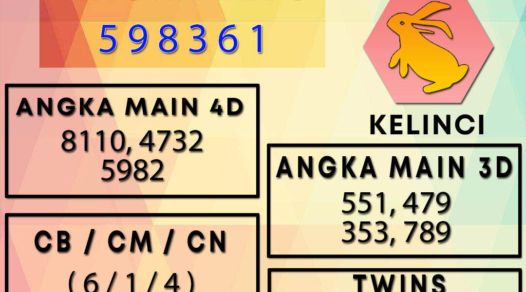 Syair HK 11 JULI 2024
