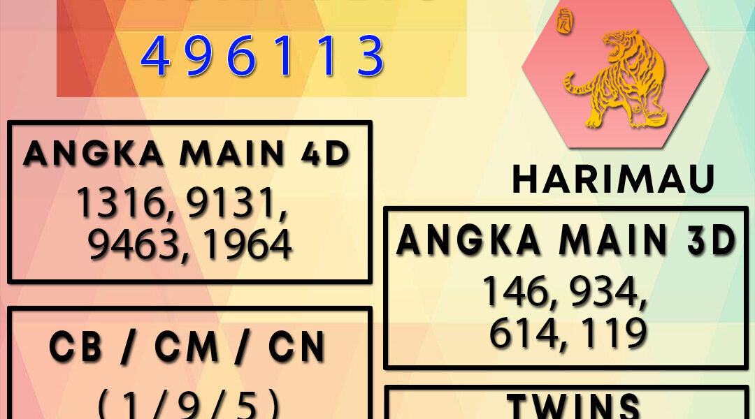 Syair HK 06 AGUSTUS 2024