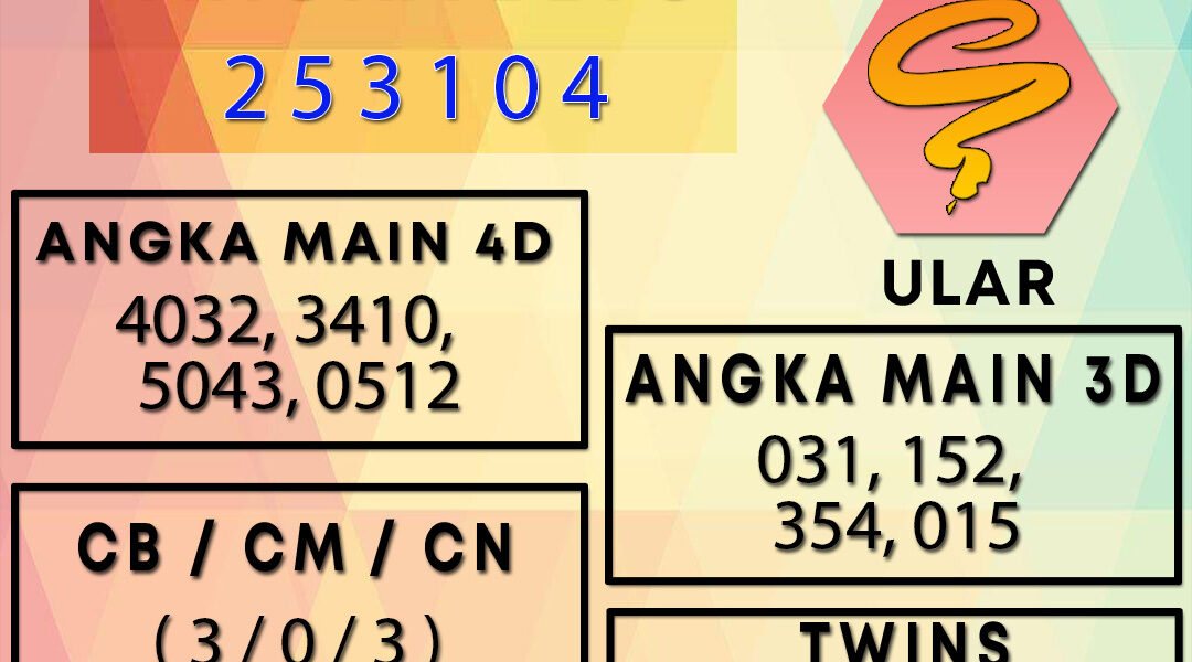 Syair HK 07 AGUSTUS 2024